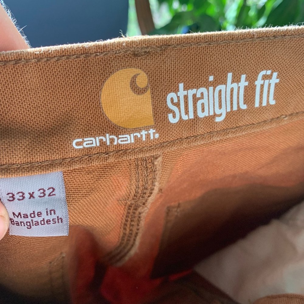 Mens 33x32 Carhartt Pants